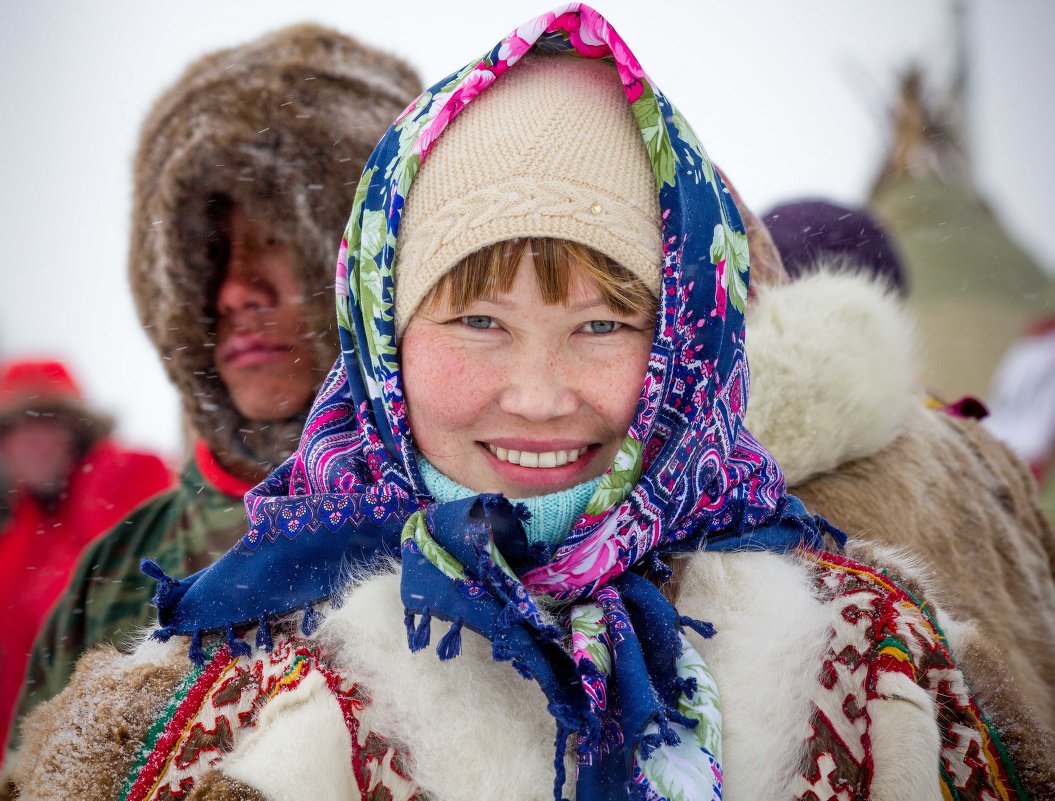 Таймыр зимой селфи