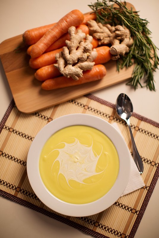 Морковный суп пюре - Julia Posokhova