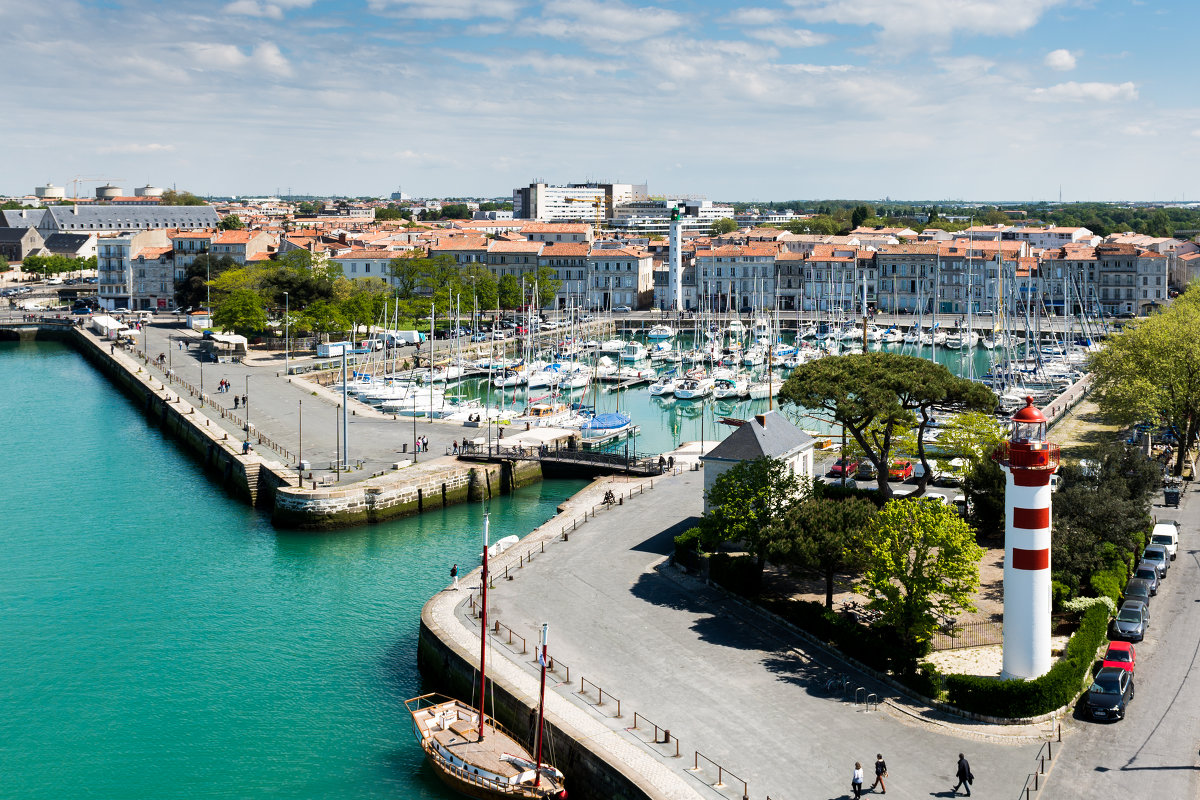 Вид на порт Ля Рошель, Франция - Ирина Кеннинг
