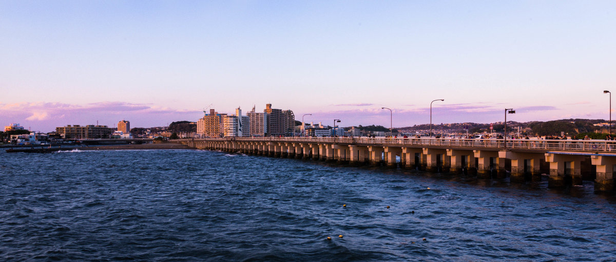 Bridge to the Enoshima-island - Nina Uvarova