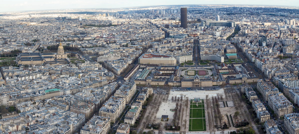 Париж с высоты Эйфелевой башни - Геннадий Калинин