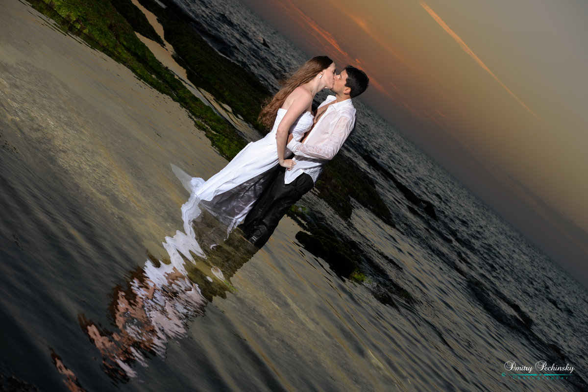 Michal & Itamar Trash the dress - Dmitry Pechinsky