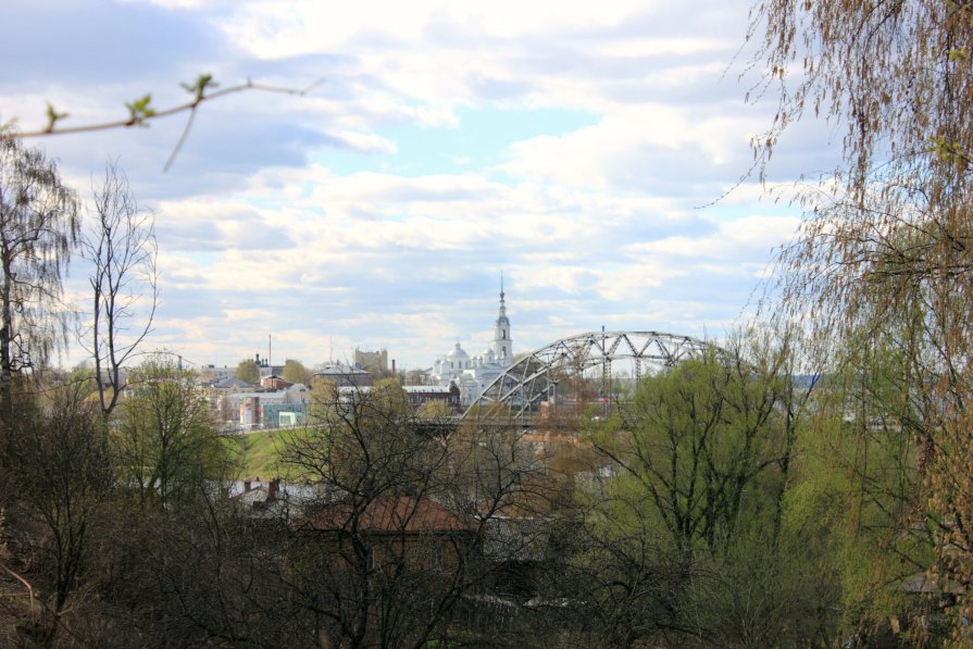 Вид на город из Заречья - Елизавета Ханаева