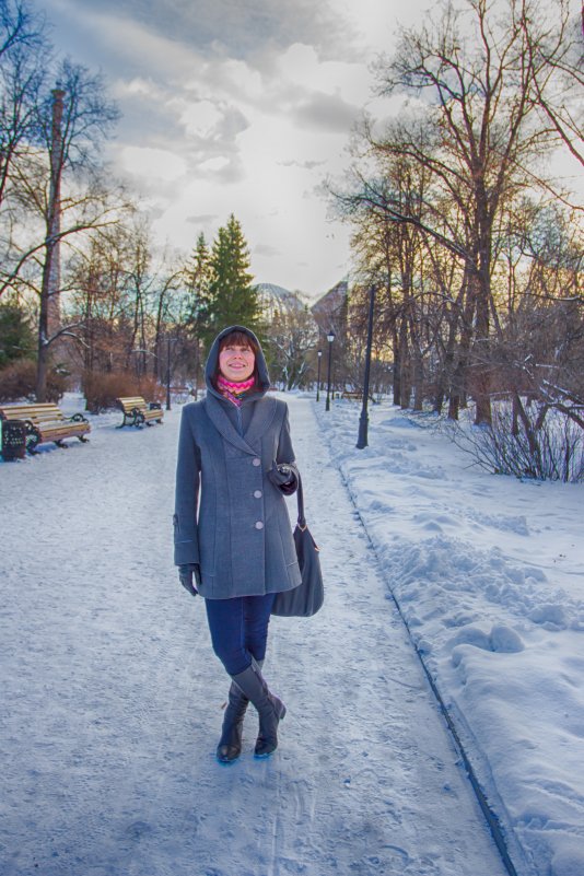 зимняя прогулка - Нина Калитеева