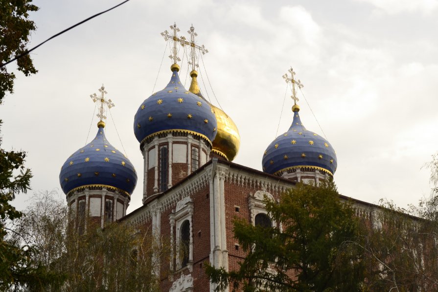 Храм на соборной площади в Рязани - Ирина Юдина