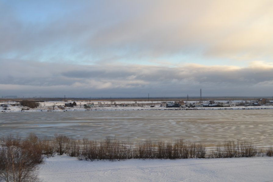 Река сковывается льдом - Вера Покровская
