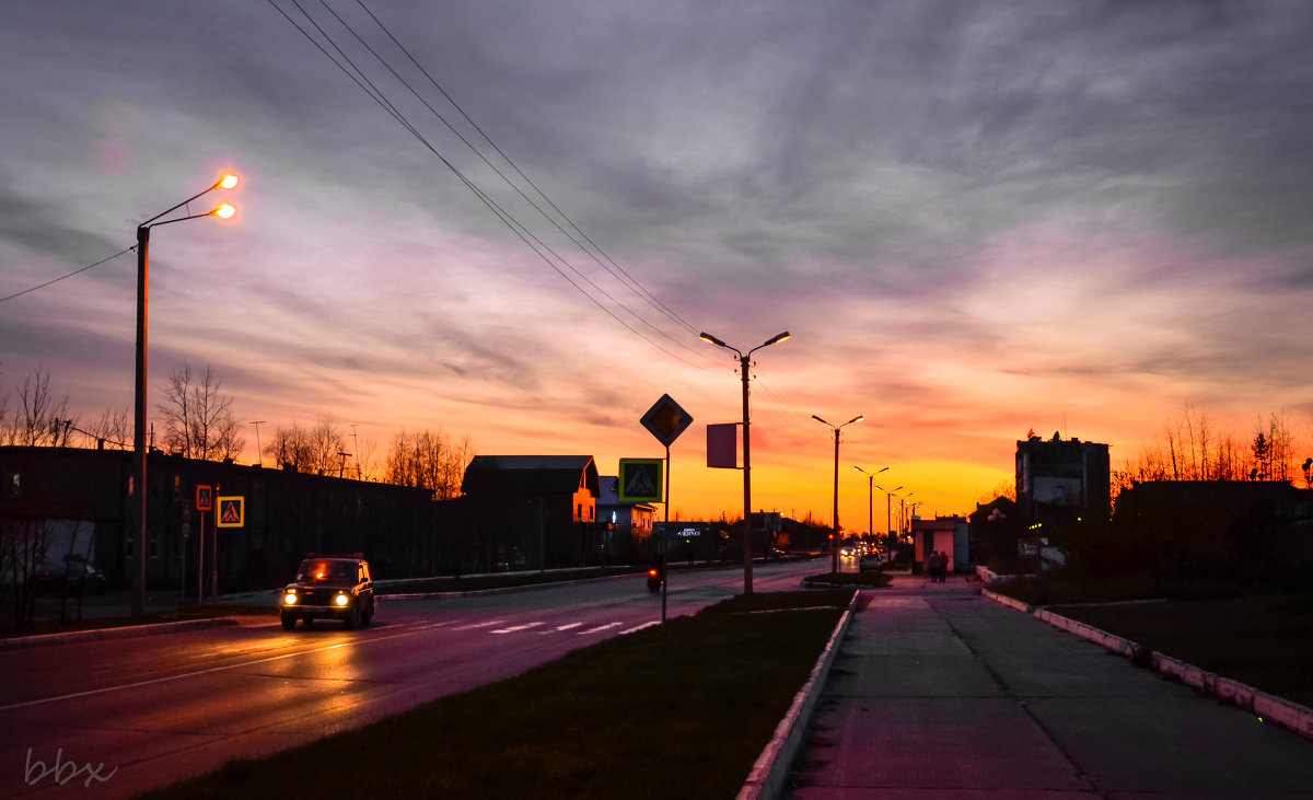 Городской закат - Василий Хорошев