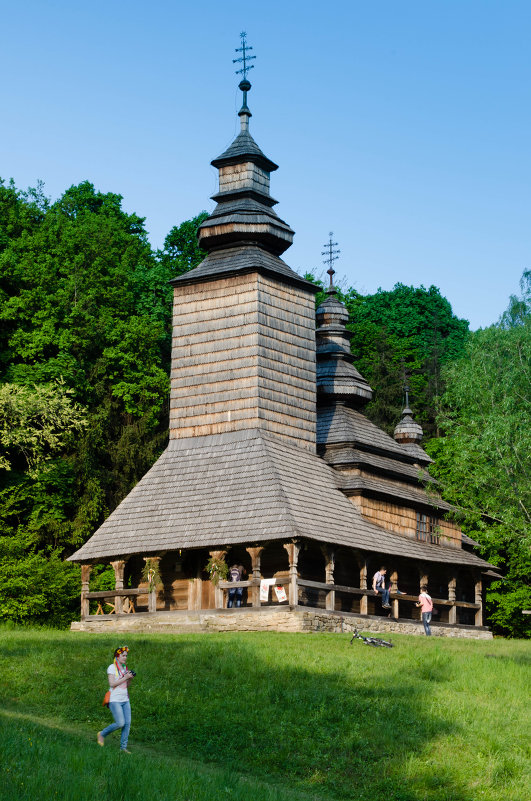 Деревянная церковь в Пирогово - Руслан Безхлебняк
