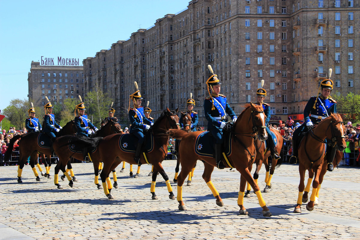 Кремлевский кавалерийский полк. 9 мая - Анна -