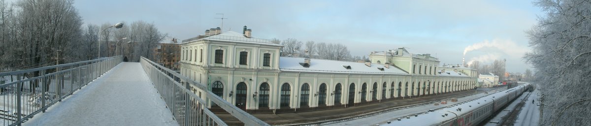 железнодорожный вокзал во пскове - Валерий Степанов
