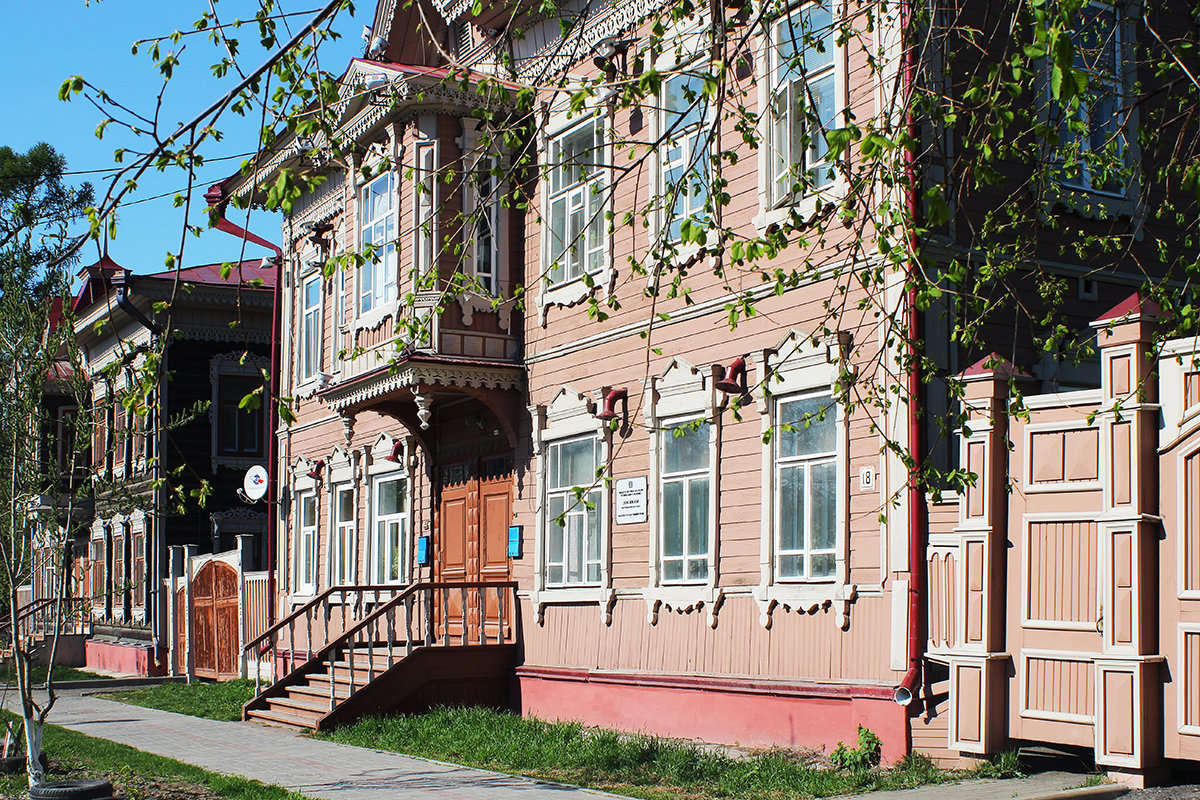 Улица Красноармейская Томск, дома памятники архитектуры