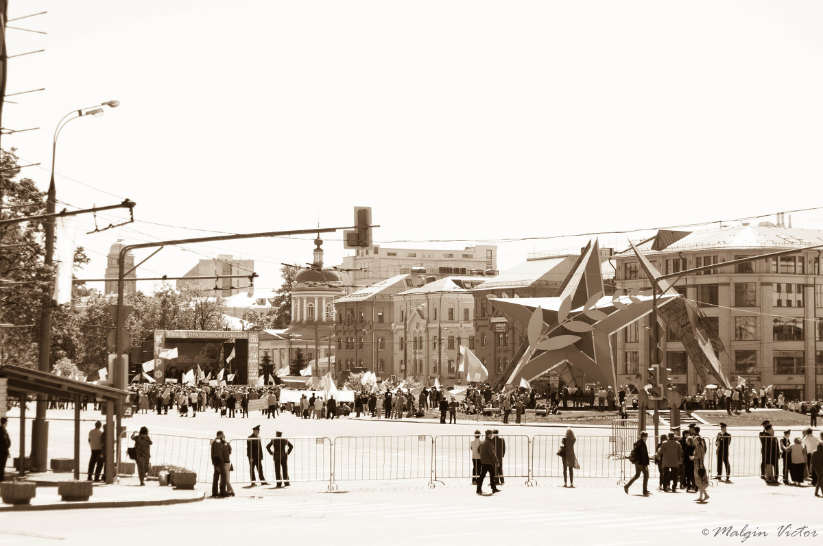 Митинг КПРФ на Лубянской площади, 9 мая 2014 - Виктор Мальгин