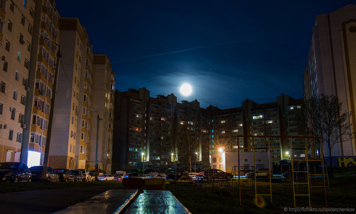Ночь, улица, фонари, луна... - Александр Солдатченков