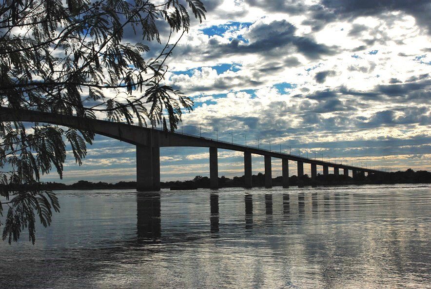 Мост на границе Аргентины и Парагвая - Vitalet 