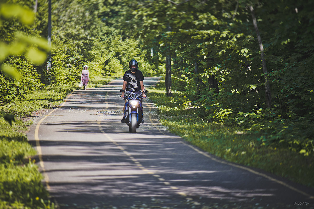 #Andrei and his bike - Сергей Саврасов