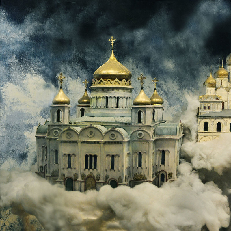 Стоит Божий храм, будто облаком белым одет - Ирина Данилова