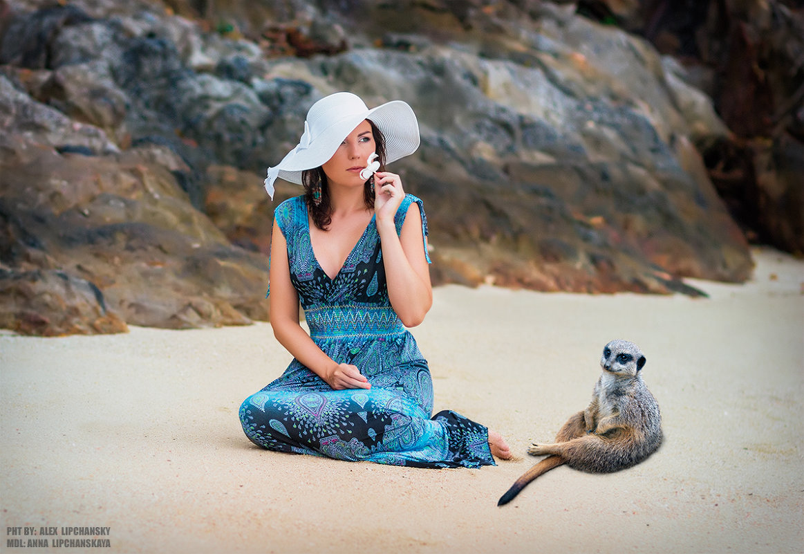 ♥♥♥ ... Anna & Meercat ... @ Koh Samui ... ♥♥♥ - Alex Lipchansky