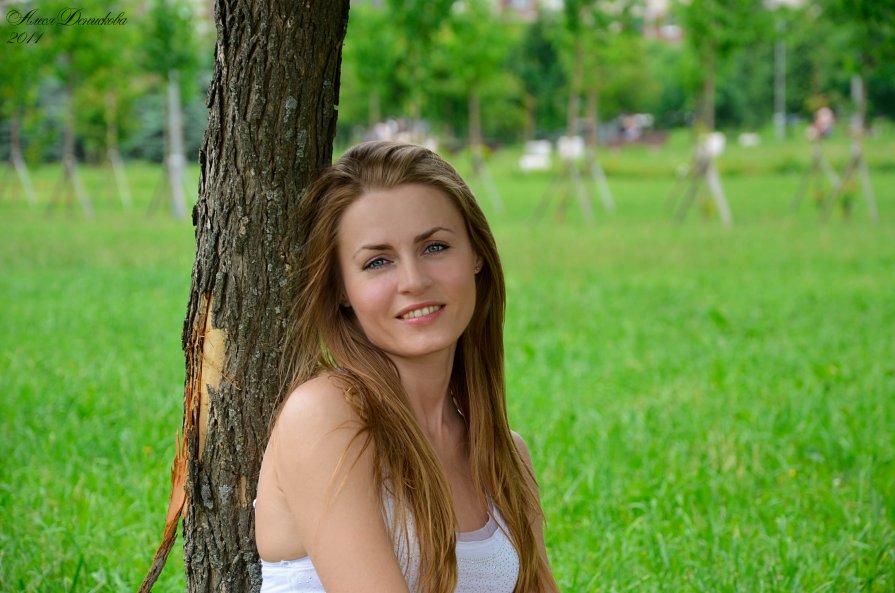 Прогулка в парке - Олеся Денискова