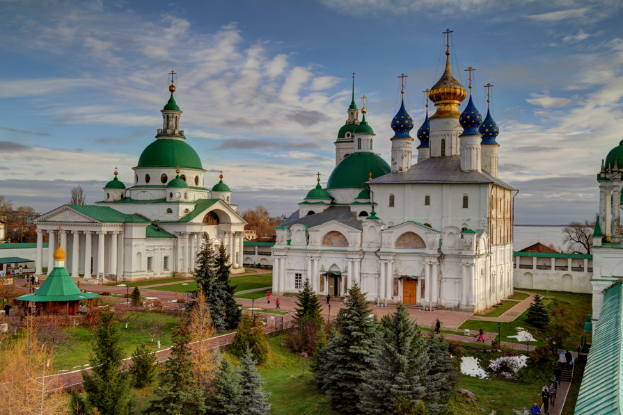 Ростов Великий Спасо Яковлевский монастырь зимой