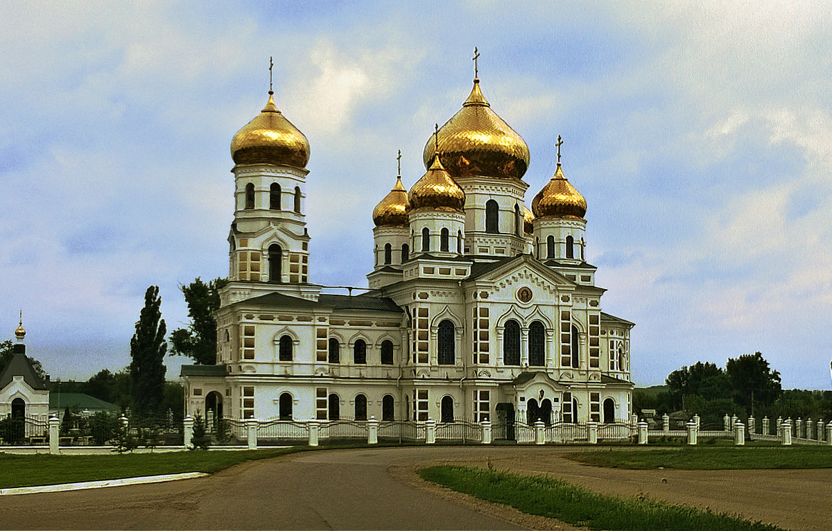 Церковь в ст. Новодонецкой - Ольга Ламзина
