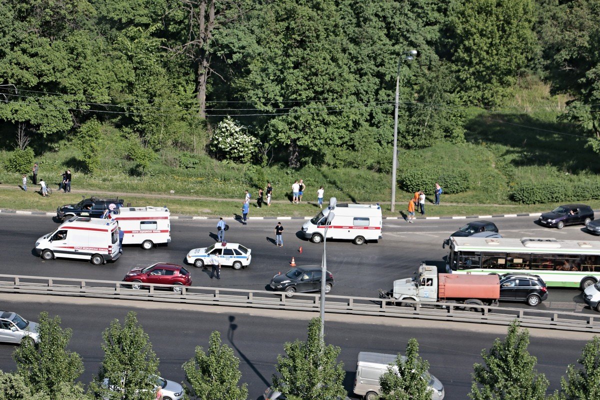 Пожар автобуса на Варшавском шоссе (3) - Николай Ефремов