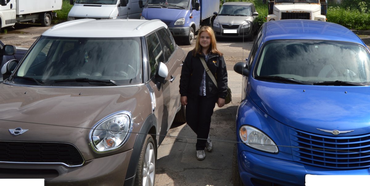 Chrysler PT Cruiser,MINI Cooper and me - Настасья Вольф