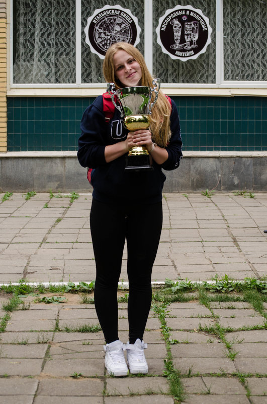 чемпионка - Полина Мартынова