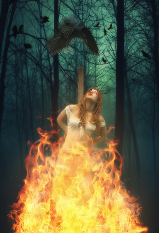 Сжигание ведьмы - Tatsiana Dukhovich