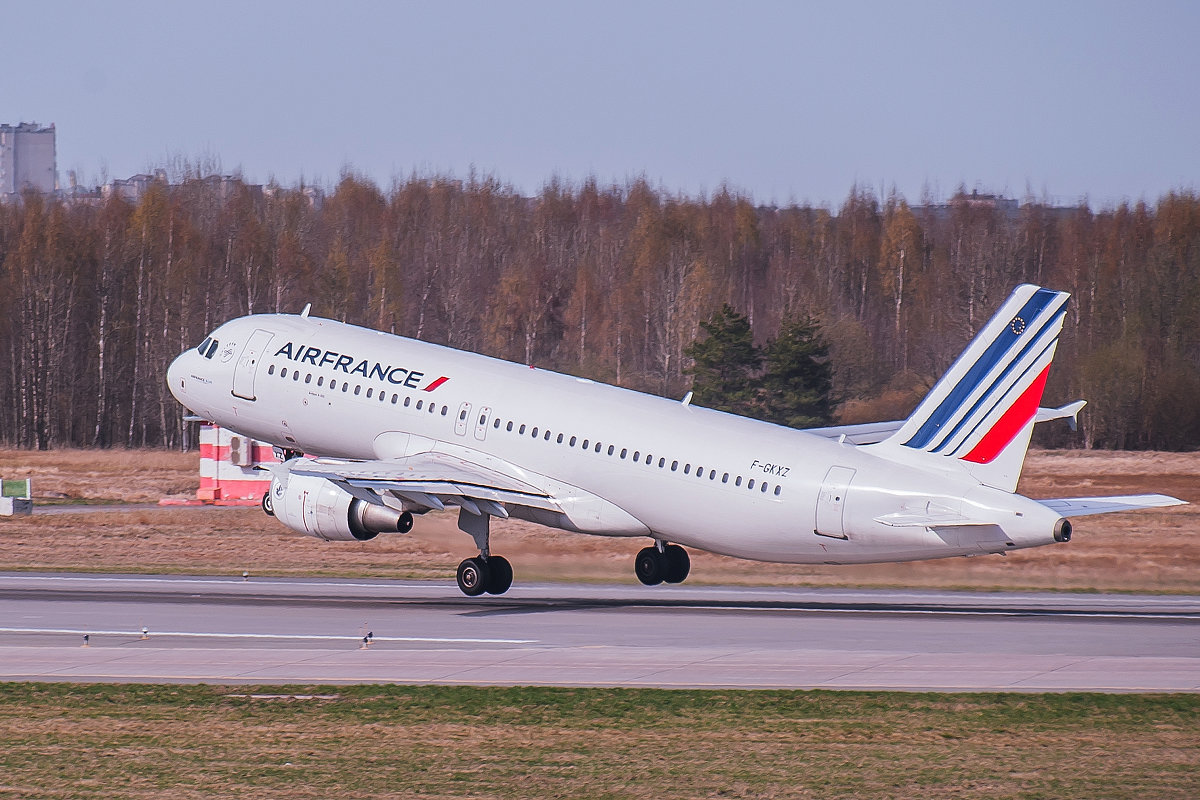 А-320 AirFrance F-GKXZ - Александр Святкин