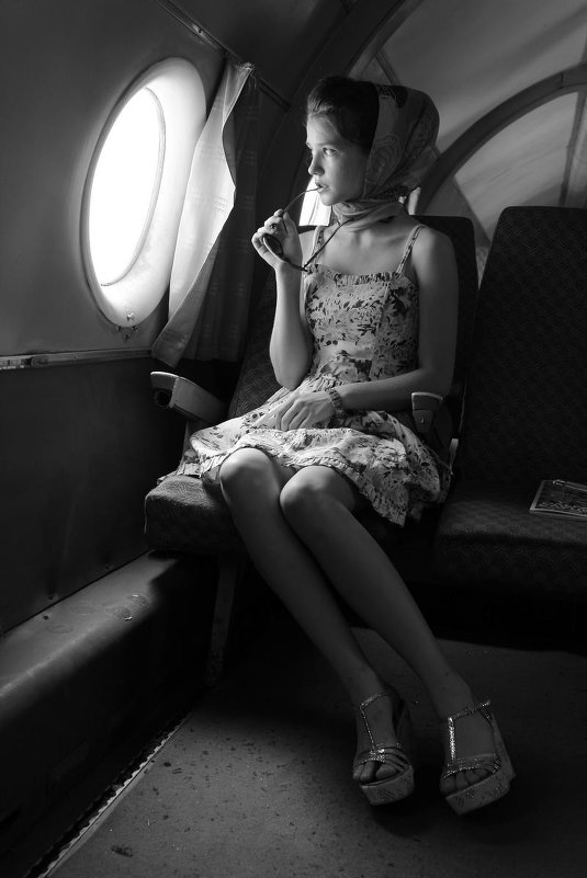 В самолете - Анжелика Крайнова