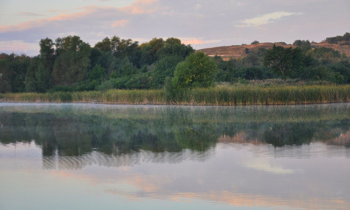 на рыбалке - Лена Арефьева