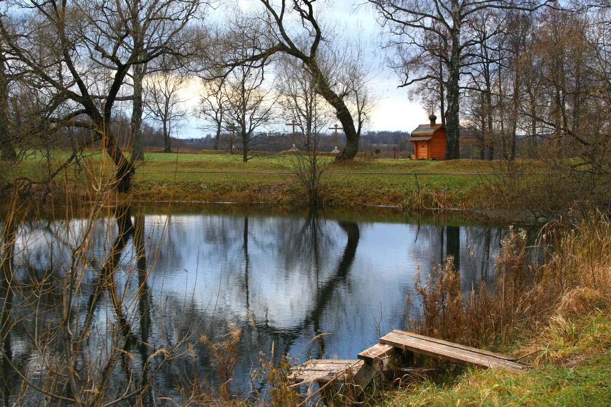 озеро Бородинского во имя Нерукотворного Образа Спасителя женского монастыря - valera 