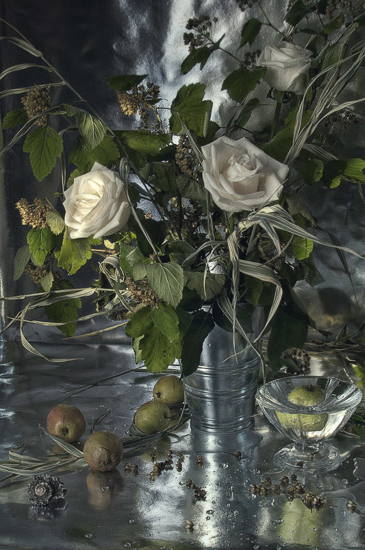 Белые розы и серебро - Татьяна Иванова