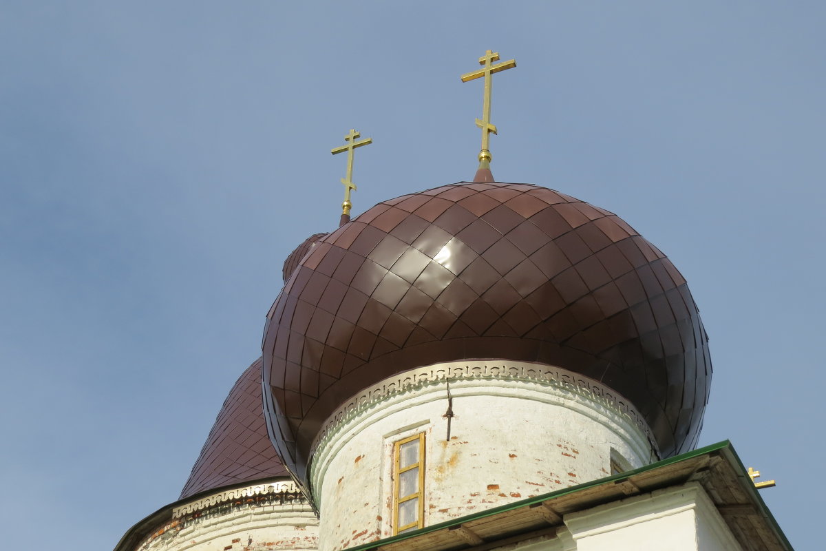 Купола Троицкого собора.16 век. - Юлия Лохова