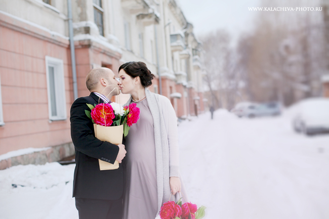 зимняя свадьба Юлии и Димы - Ольга Калачева