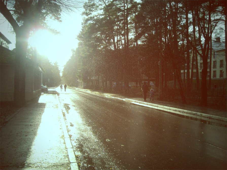 Дождь идет по дороге - Элина Корягина