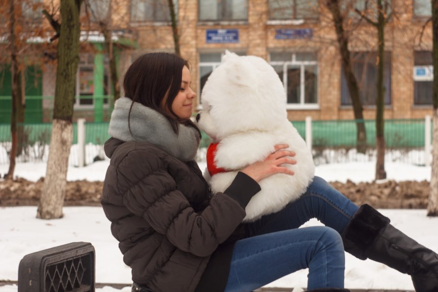 Прогулка с медвежонком - Евгения Ермолаева