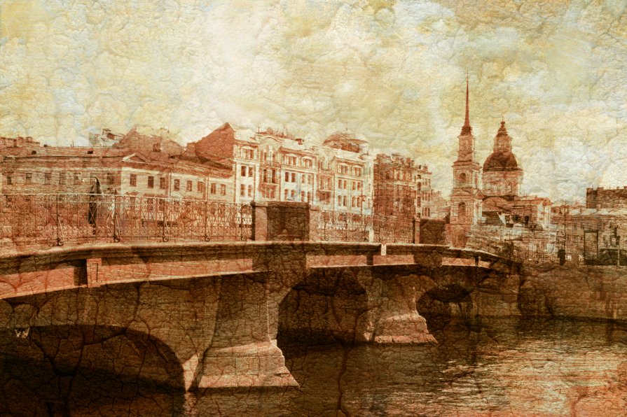 вид на мост Белинского - Надежда Кудряшова