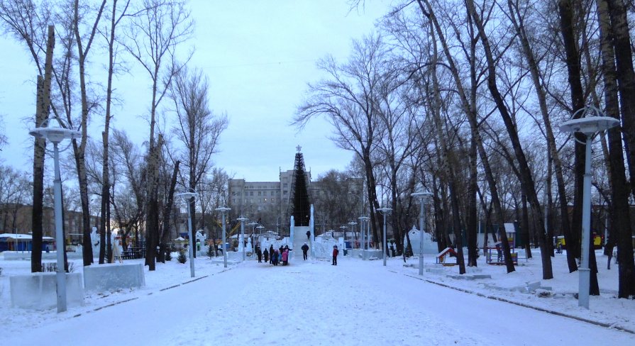 Зимний парк - Дмитрий Аев