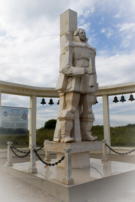 Памятник Ф.Ф. Ушакову на мысе Калиакрия - Владимир Новиков