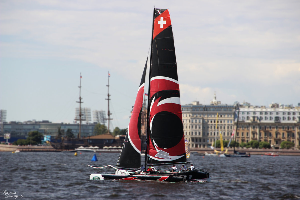 Extreme Sailing Series в СПб - Светлана Дмитриева