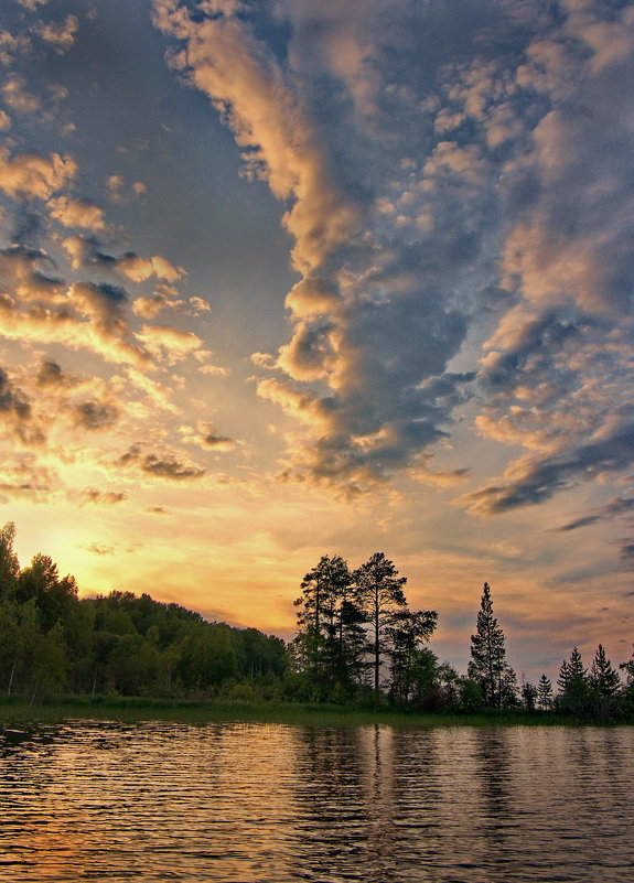 Закат на озере - Валерий Талашов