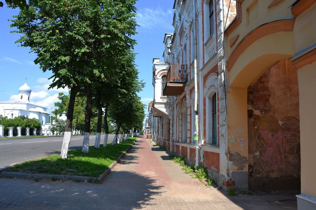 По старым новгородским улочкам (этюд 1) - Константин Жирнов