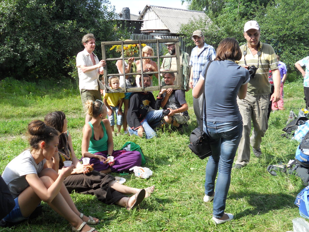 Пленэр в с.Нескучное 06.07.2014 "12 апостолов" - Людмила Вихтинская