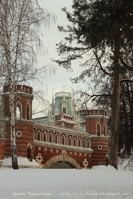 Главные ворота Царицыно - ракурс - Ирина Терентьева