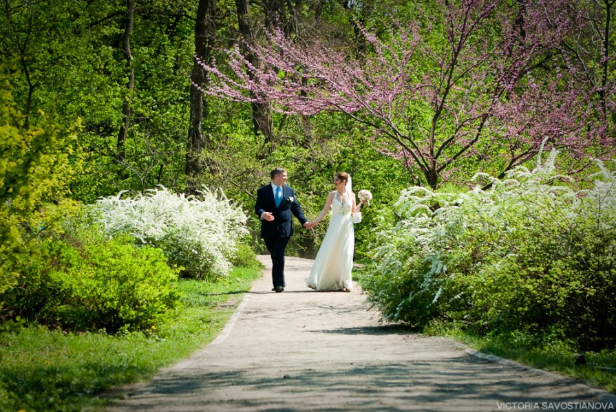 Свадьба в весеннем саду - Виктория Савостьянова
