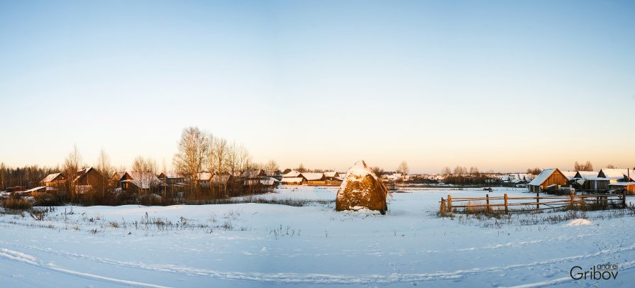 Зимняя панорама - Андрей Грибов