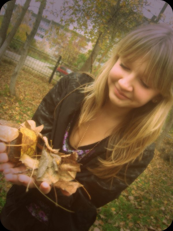 осень - ксения дубовцева