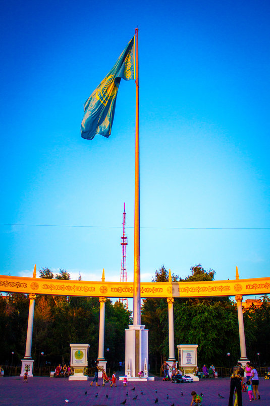 Солнечный Флаг Казахстана - Даурен Ибагулов