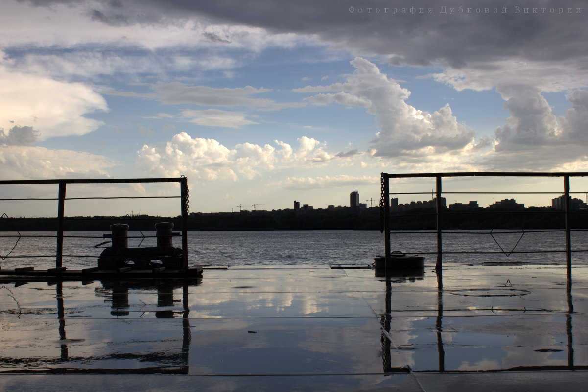На палубе после дождя - Виктория - репортажный фотохудожник